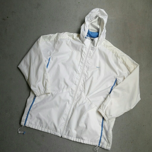 Nike Other - Vintage Nike White Windbreaker